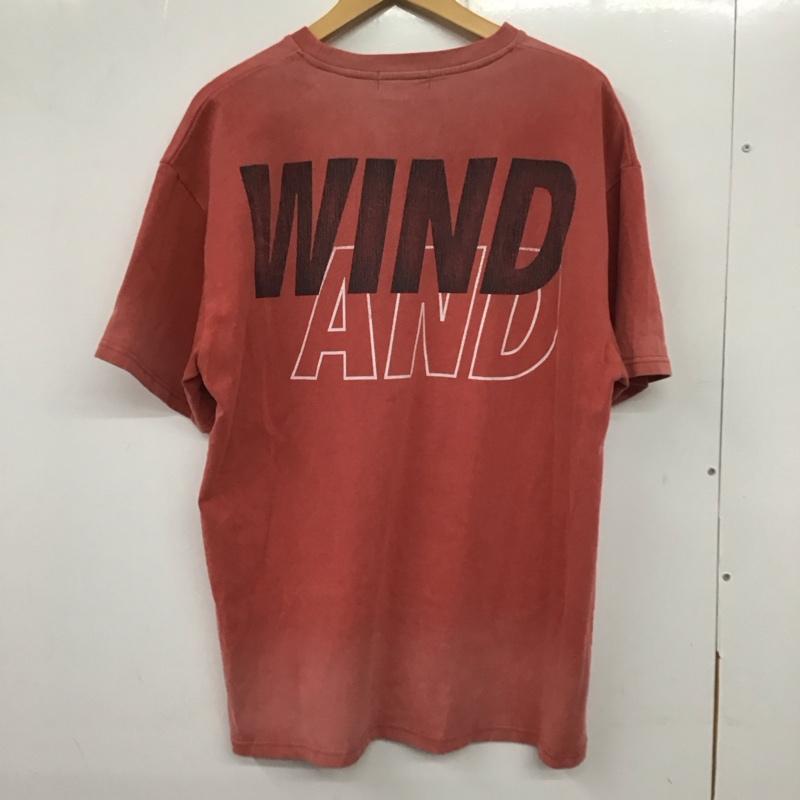 ウィンダンシー WIND AND SEA Tシャツ 半袖 L ロゴ、文字 X プリント マルチカラー / マルチカラー / メンズ USED 古着 中古 10137022