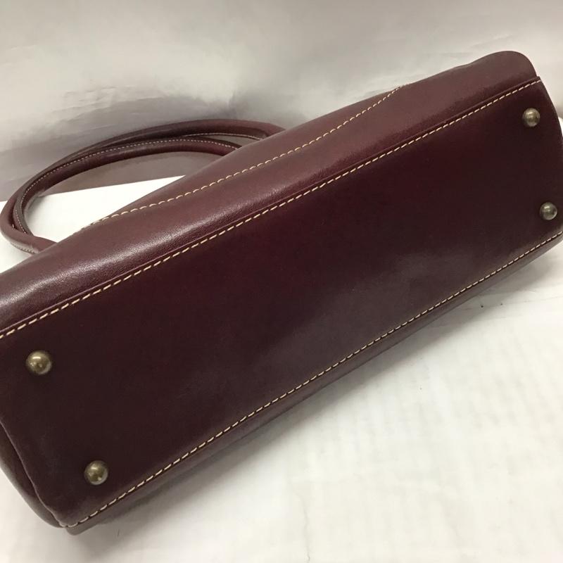 アルベロ ALBERO ハンドバッグ ハンドバッグ レザー ロゴ、文字 紫 / パープル / レディース USED 古着 中古 10120211
