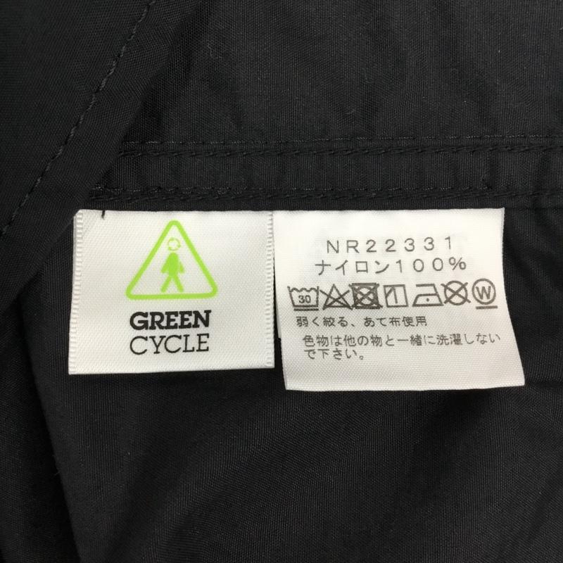 ザノースフェイス THE NORTH FACE シャツ、ブラウス 半袖 nr22331 半袖シャツ カラーシャツ カジュアルシャツ L ロゴ、文字 黒 / ブラック / メンズ USED 古着 中古 10108991