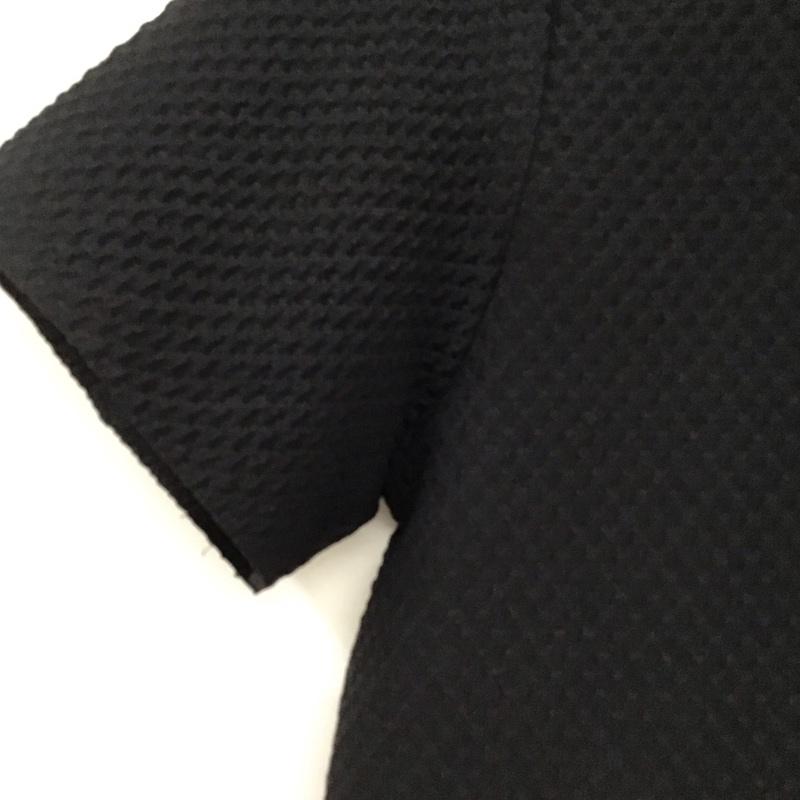 ザラ ZARA ワンピース ミニスカート L 無地 黒 / ブラック / レディース USED 古着 中古 10136657