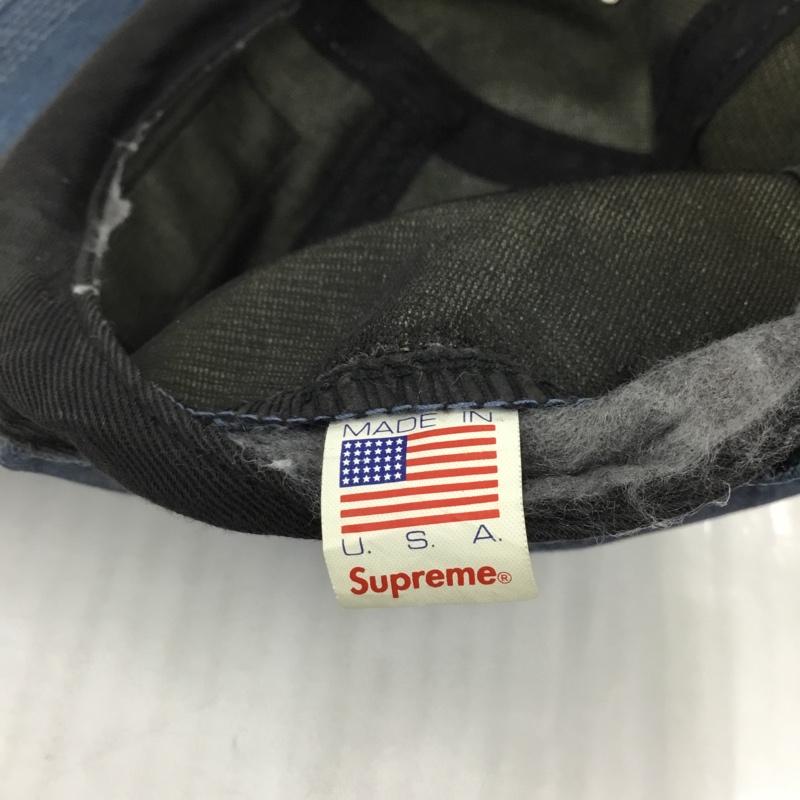 シュプリーム Supreme 帽子 キャップ Croc Camp Cap クロコダイル ロゴ、文字 紺 / ネイビー / メンズ USED 古着 中古 10105829
