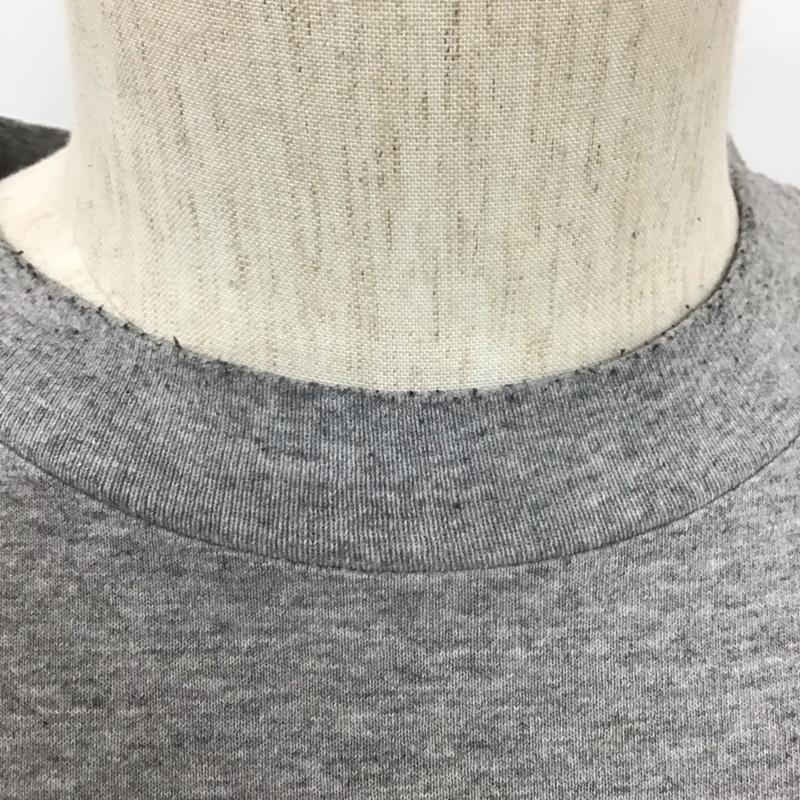 ハーレーダビッドソン Harley-Davidson Tシャツ 半袖 半袖カットソー プリントTシャツ クルーネックカットソー 古着 L ロゴ、文字 灰 / グレー /  メンズ USED 古着 中古 10110726