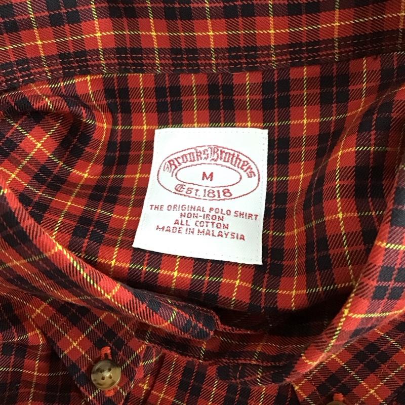 ブルックスブラザーズ BROOKS BROTHERS シャツ、ブラウス 長袖 長袖シャツ カラーシャツ ポケットシャツ 長袖カットソー チェックシャツ M チェック マルチカラー / マルチカラー /  メンズ USED 古着 中古 10112577