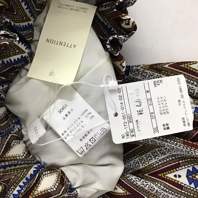 アルシーヴ archives スカート ロングスカート タグ付き プリーツ M 総柄 マルチカラー / マルチカラー / レディース USED 古着 中古 10129132