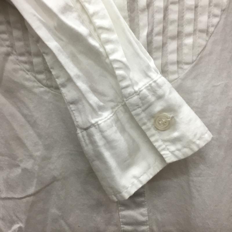 アズールバイマウジー AZUL BY MOUSSY シャツ、ブラウス 長袖 2504A130-1580 ピンタック M 無地 白 / ホワイト / レディース USED 古着 中古 10118479