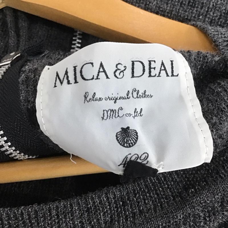 マイカ&ディール MICA&DEAL ワンピース ひざ丈スカート ニットワンピース 36 ボーダー柄 マルチカラー / マルチカラー / レディース USED 古着 中古 10136654