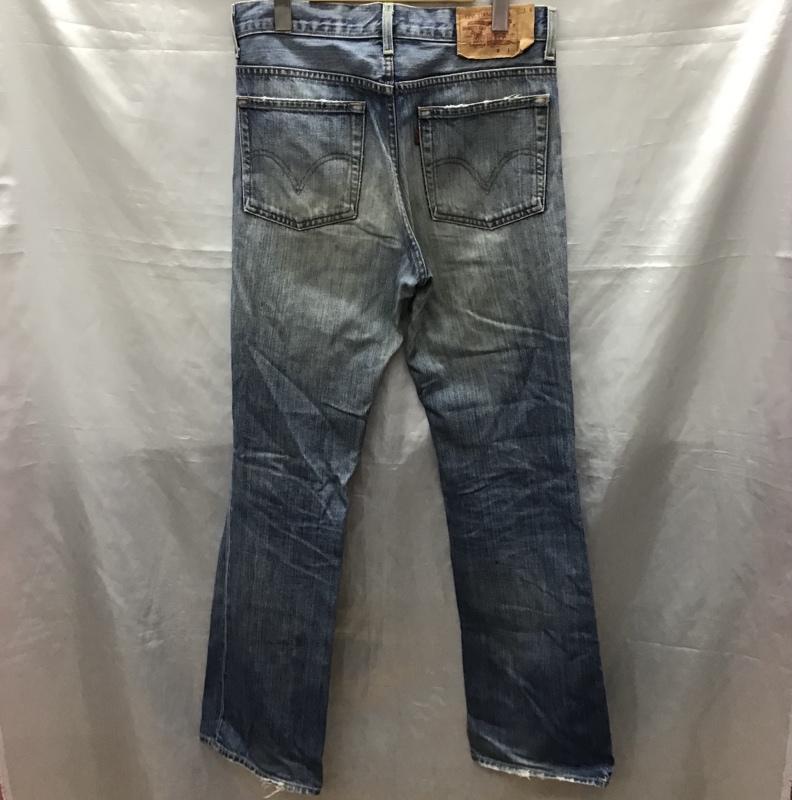 リーバイス Levi s パンツ デニム、ジーンズ US517-0004 USA製 31インチ 31インチ 無地 青 / ブルー /  メンズ USED 古着 中古 10122619