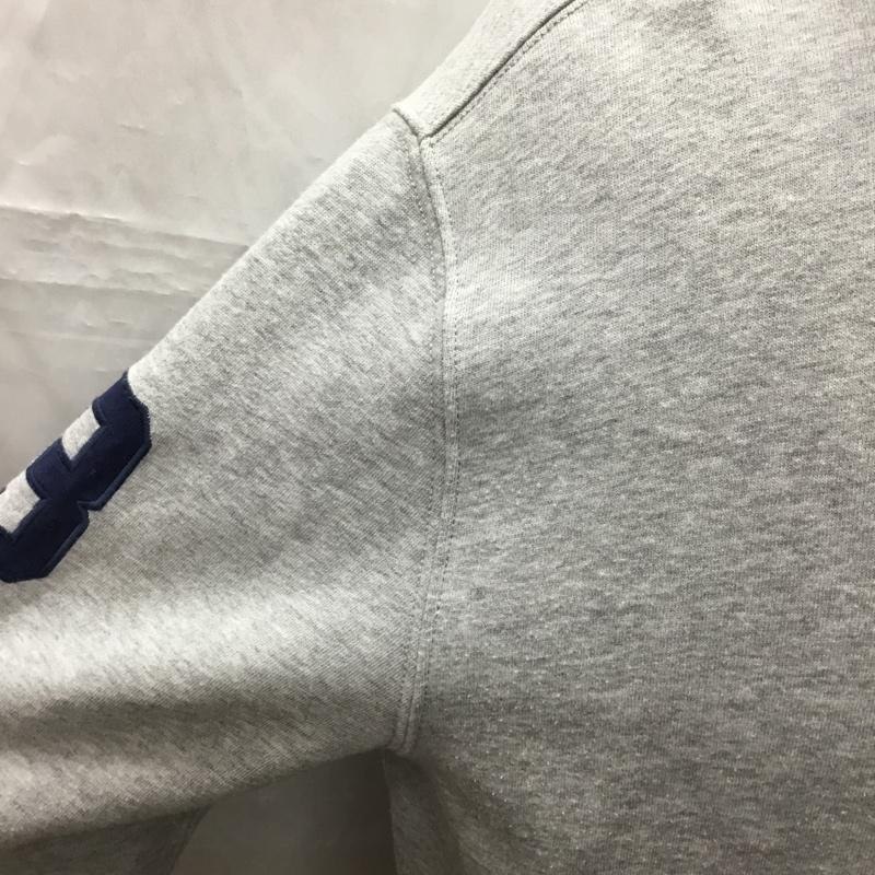 ポロラルフローレン POLO RALPH LAUREN パーカー 長袖 長袖パーカー フード付きパーカー プリントスウェット トレーナー L ロゴ、文字 灰 / グレー / メンズ USED 古着 中古 10112313