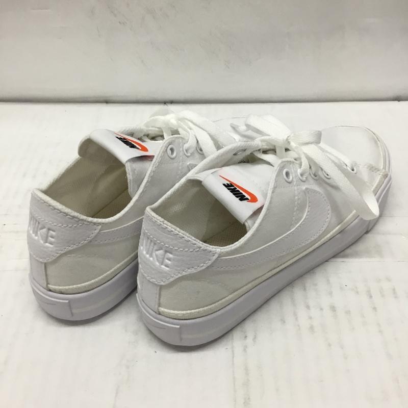 ナイキ NIKE スニーカー スニーカー CZ0294-100 レガシー キャンバス 23.5cm 23.5cm ロゴ、文字 白 / ホワイト / レディース USED 古着 中古 10107570