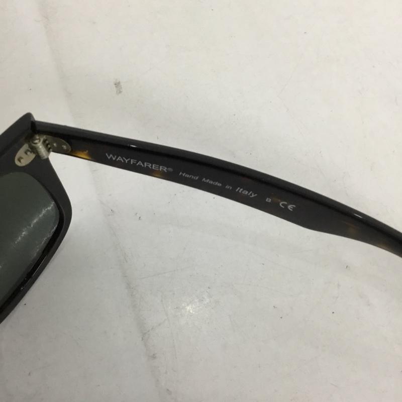 レイバン Ray-Ban めがね・サングラス サングラス RB2140-F WAYFARER カラーレンズ ケース付き ロゴ、文字 茶 / ブラウン / メンズ USED 古着 中古 10129425
