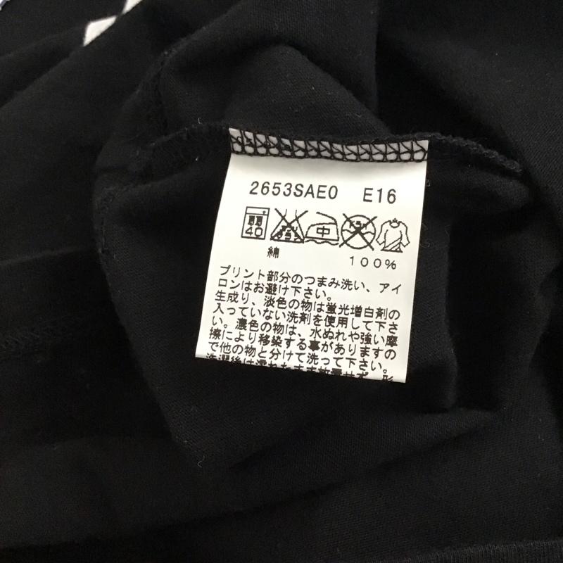 アニエス・ベー agnes b. Tシャツ 半袖 プリント 黒 / ブラック / レディース USED 古着 中古 10130303