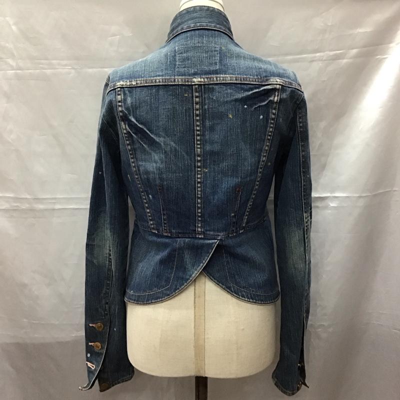 ラルフローレン RALPHLAUREN ジャケット、上着 ジャケット、ブレザー ポロジーンズ デニム M 青 / ブルー / レディース USED 古着 中古 10112414