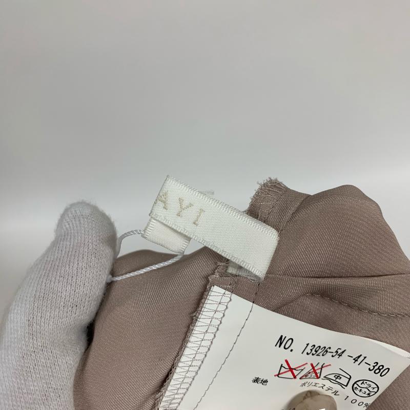アナイ ANAYI カットソー 長袖 38 無地 桃 / ピンク / レディース USED 古着 中古 10015919