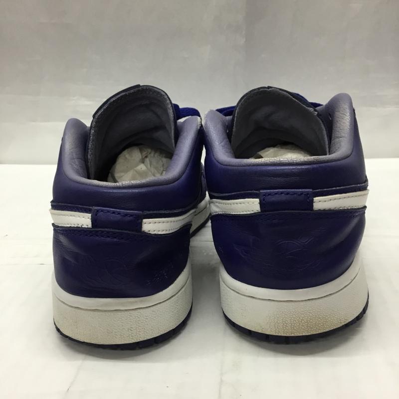 ナイキ NIKE スニーカー スニーカー DA8008-401 WMNS AIR JORDAN 1 LOW SE 24.5cm 箱有 24.5cm ロゴ、文字 青 / ブルー / レディース USED 古着 中古 10116046
