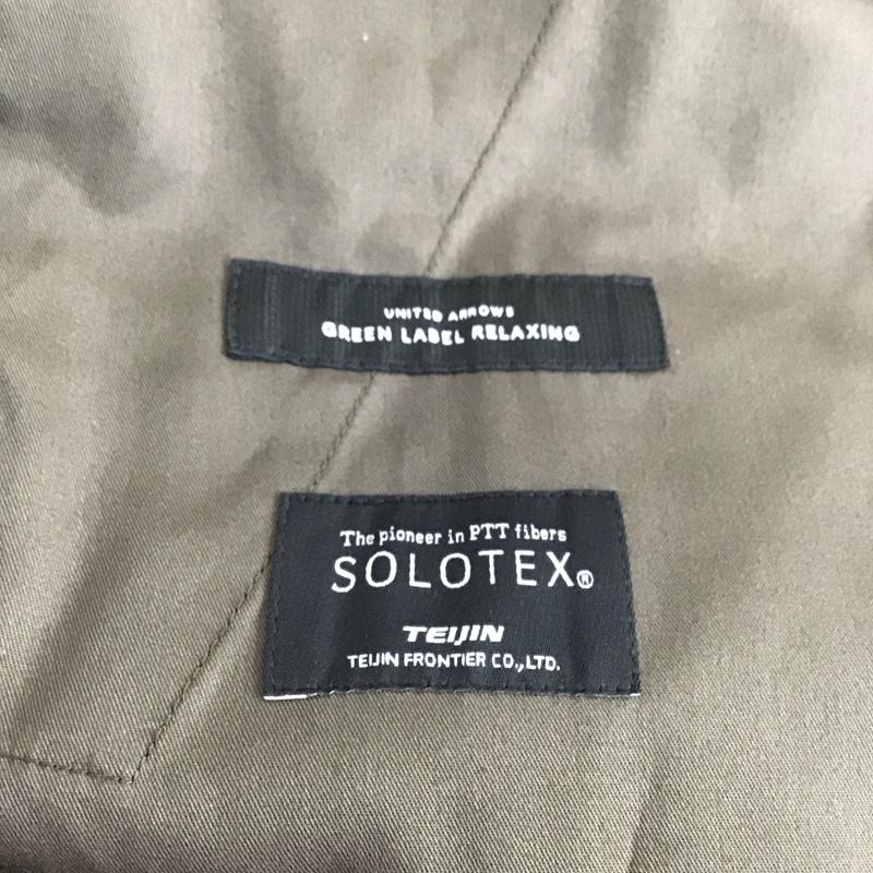 グリーンレーベルリラクシング green label relaxing パンツ ワークパンツ、ペインターパンツ スラックス ワイドパンツ カジュアルパンツ L 無地 茶 / ブラウン /  メンズ USED 古着 中古 10125128