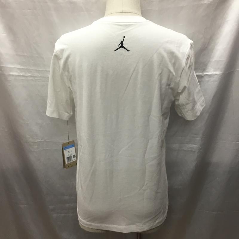 ナイキ NIKE Tシャツ 半袖 FN5975-100 JORDAN バスケットボールウェア クルーネック タグ付き M プリント 白 / ホワイト / メンズ USED 古着 中古 10115692