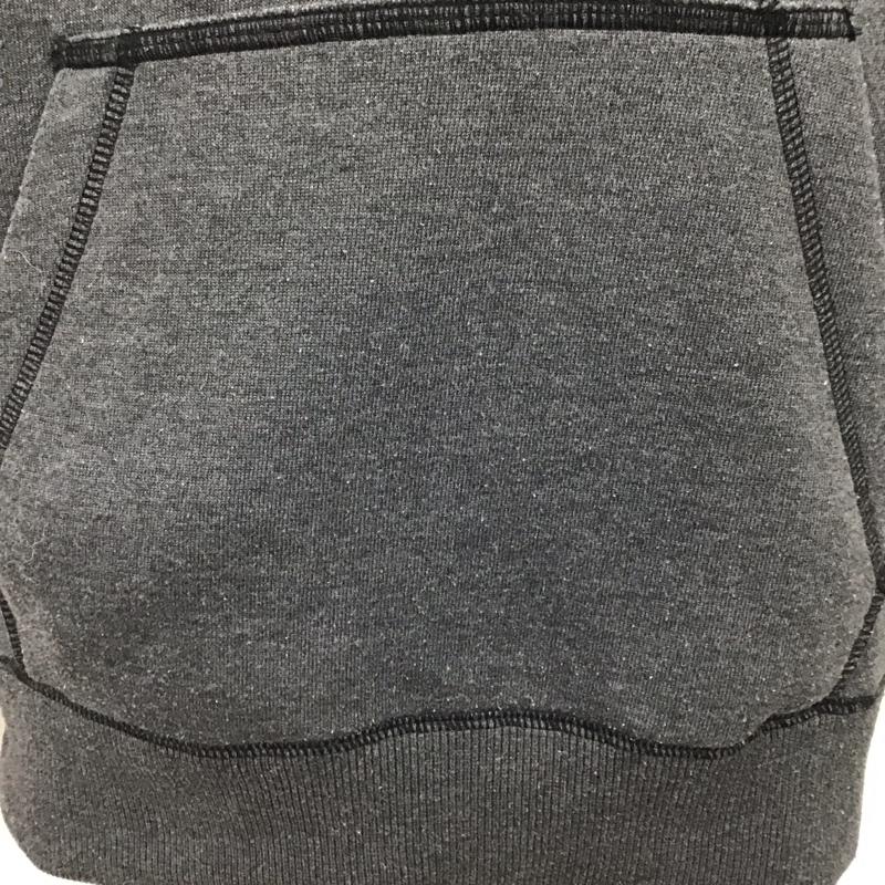 ザノースフェイス THE NORTH FACE パーカー 長袖 nt61696 トレッキングウェア 長袖パーカー プルオーバー L ロゴ、文字 灰 / グレー / メンズ USED 古着 中古 10120049