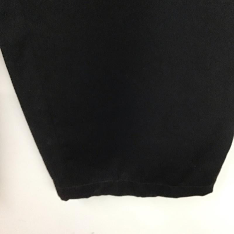 古着 USED パンツ スラックス スラックス ワイドパンツ カジュアルパンツ ユーロ古着 無地 黒 / ブラック /  メンズ USED 古着 中古 10125783