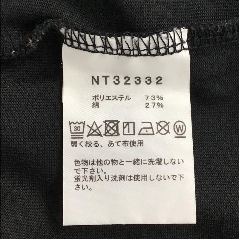 ザノースフェイス THE NORTH FACE Tシャツ 半袖 NT32332 ショートスリーブヒストリカルロゴティー XL ロゴ、文字 黒 / ブラック / レディース USED 古着 中古 10116517