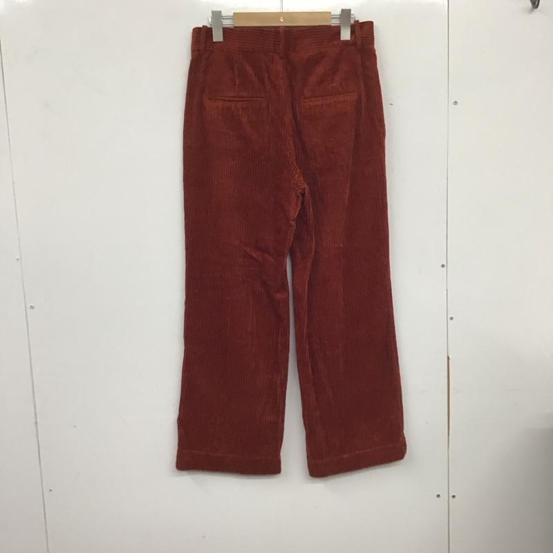 ザラ ZARA パンツ スラックス コーデュロイ S 無地 えんじ / ワインレッド / レディース USED 古着 中古 10139754