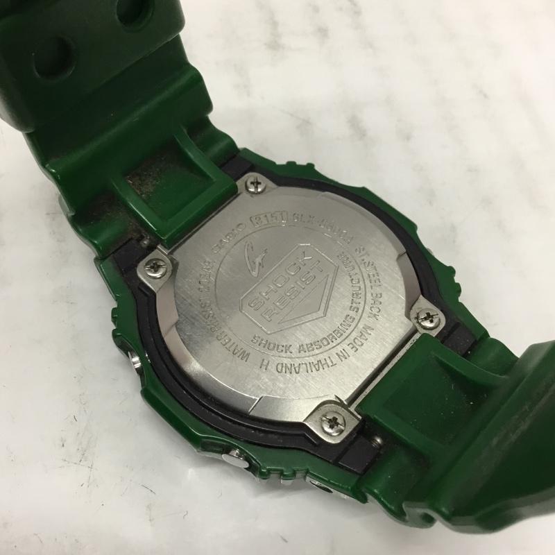 ジーショック G-SHOCK 腕時計 デジタル GLX-5600A スクエア G-LIDE ロゴ、文字 緑 / グリーン / メンズ USED 古着 中古 10106398