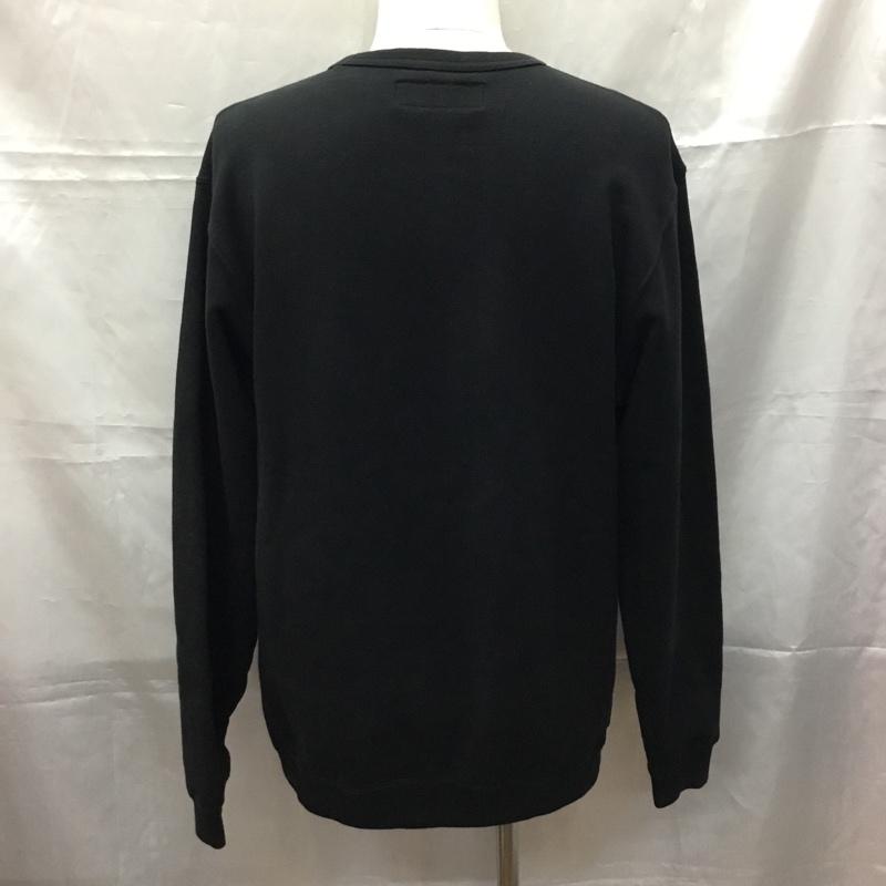 ネイバーフッド NEIGHBORHOOD トレーナー 長袖 212FPNH-CSM02 S ロゴ、文字 黒 / ブラック / メンズ USED 古着 中古 10108959