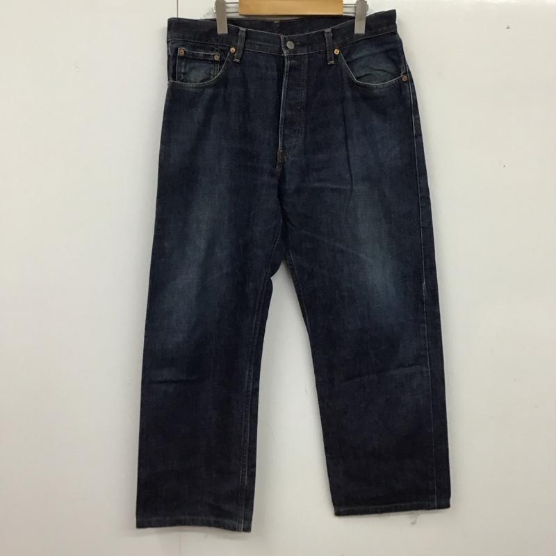 リーバイス Levi s パンツ デニム、ジーンズ 513-03 ジーパン W36 ボタンフライ 36インチ 無地 インディゴ / インディゴ /  メンズ USED 古着 中古 10123523