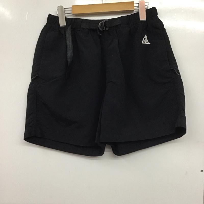 ナイキ NIKE パンツ ショートパンツ cz6705-014 ACGNRGトレイルショート ショートパンツ ハーフパンツ カジュアルパンツ S ロゴ、文字 黒 / ブラック / メンズ USED 古着 中古 10139563