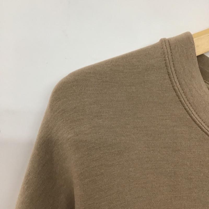 アズールバイマウジー AZUL BY MOUSSY トレーナー 長袖 250DAA80-231H SLEEVE TUCK SWEAT TOPS M 無地 茶 / ブラウン / レディース USED 古着 中古 10130193