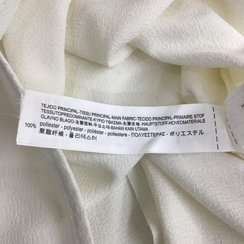 ザラ ZARA カットソー 半袖 4437 052 251 袖レース M レース柄 白 / ホワイト /  レディース USED 古着 中古 10108325