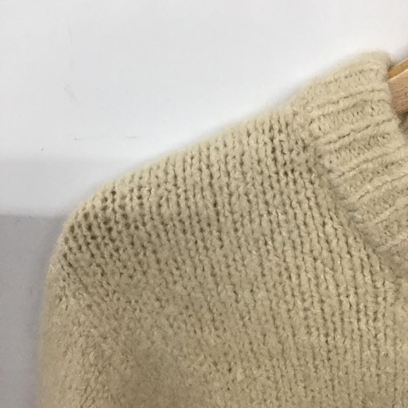 ザラ ZARA ニット、セーター 長袖 9598/125/712 ふわもこニット S 無地 ベージュ / ベージュ / レディース USED 古着 中古 10132856