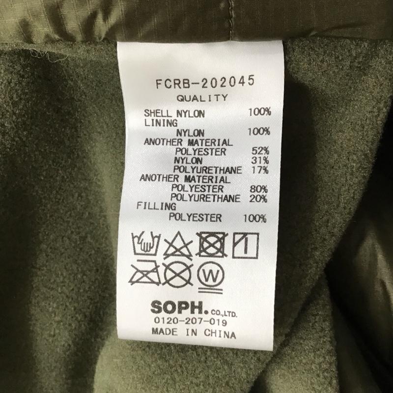 エフシーレアルブリストル F.C.Real Bristol ジャケット、上着 ジャンパー、ブルゾン fcrb-202045 HYBRIDPUFFYINSLATIONHOODED ジップアップジャケット アウター L ロゴ、文字 カーキ / カーキ / メンズ USED 古着 中古 10116383