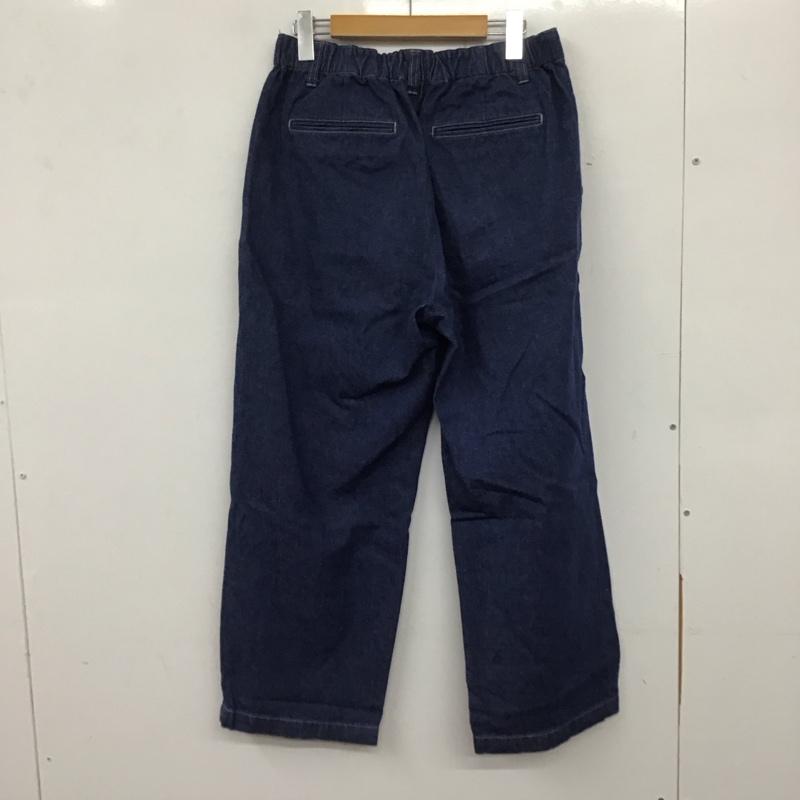 ウィム バイ リドム WYM LIDNM パンツ デニム、ジーンズ ワイドパンツ カジュアルパンツ ワークパンツ デニムパンツ M 無地 インディゴ / インディゴ / メンズ USED 古着 中古 10137684
