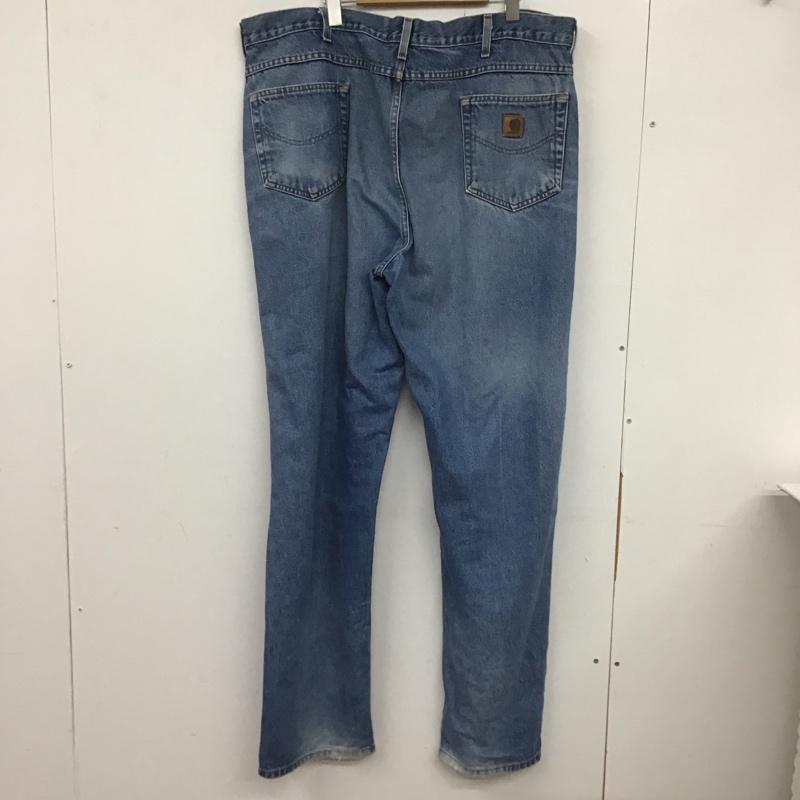 カーハート Carhartt パンツ ワークパンツ、ペインターパンツ デニムパンツ ワイドパンツ カジュアルパンツ 42インチ 無地 インディゴ / インディゴ / メンズ USED 古着 中古 10133157