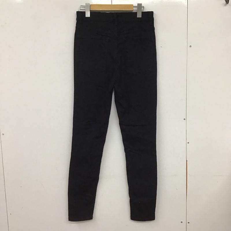 ザラ ZARA パンツ デニム、ジーンズ デニムパンツ スリムパンツ カジュアルパンツ ストレッチパンツ 42 無地 黒 / ブラック / メンズ USED 古着 中古 10134808