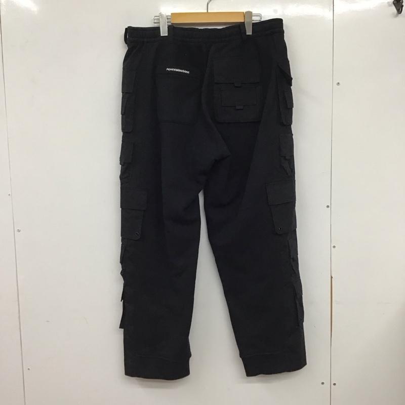 ナイキ NIKE パンツ ワークパンツ、ペインターパンツ DR0095-010 ピースマイナスワン WIDE PANTS XS 無地 黒 / ブラック / メンズ USED 古着 中古 10134840