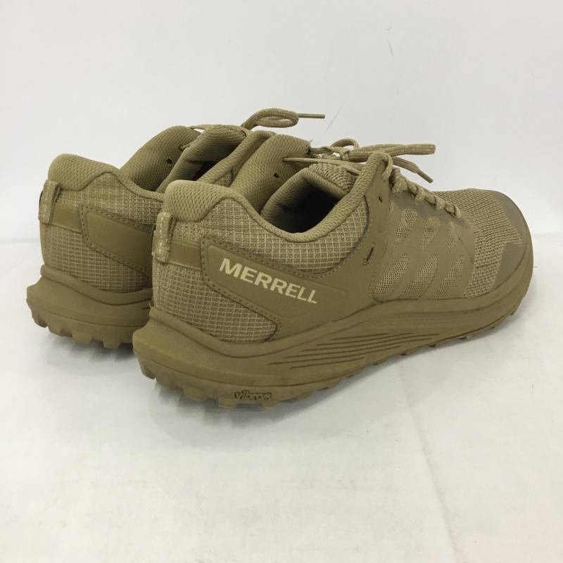 メレル MERRELL スニーカー スニーカー J005045 NOVA 3 TACTICAL トレッキング アウトドアシューズ 30cm 30.0cm ロゴ、文字 ベージュ / ベージュ / メンズ USED 古着 中古 10134546