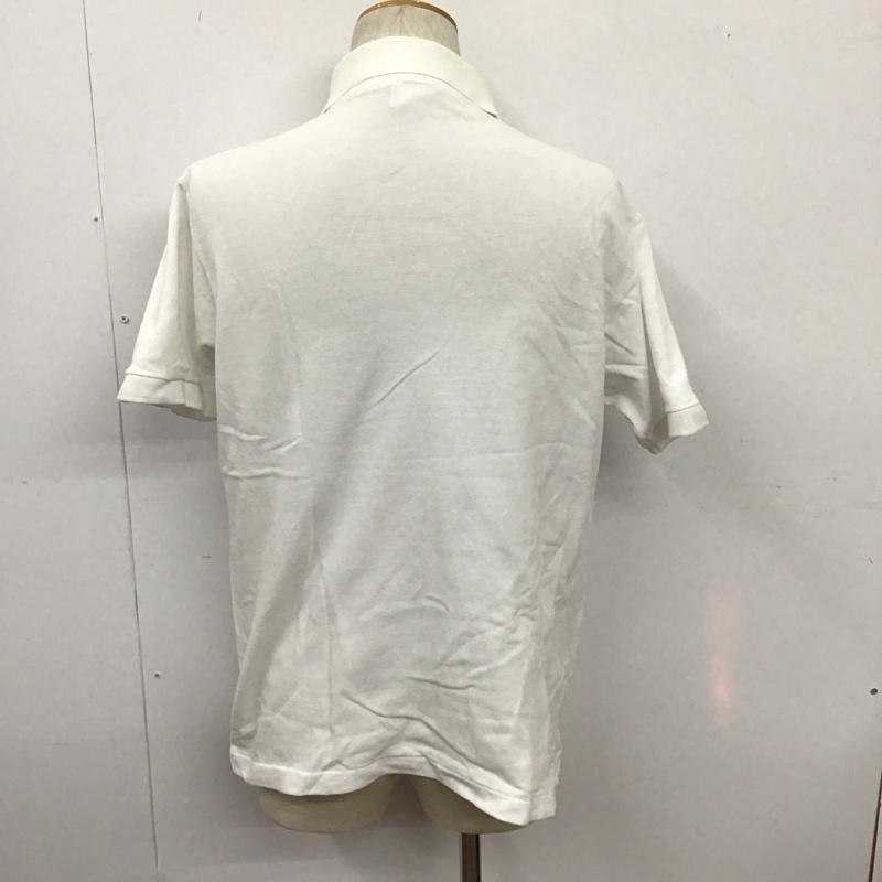 ラコステ LACOSTE ポロシャツ 半袖 LMC-783106216 ワニ 80年代 4 ワンポイント 白 / ホワイト / メンズ USED 古着 中古 10107643