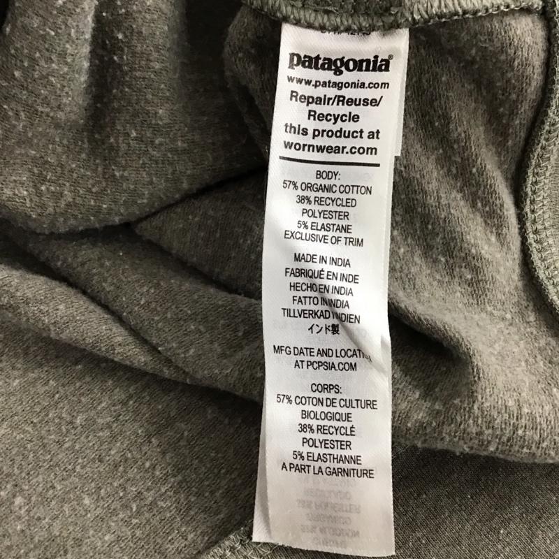 パタゴニア patagonia パーカー 長袖 ジップアップパーカー 長袖パーカー カジュアルジャケット M ロゴ、文字 カーキ / カーキ / メンズ USED 古着 中古 10150098