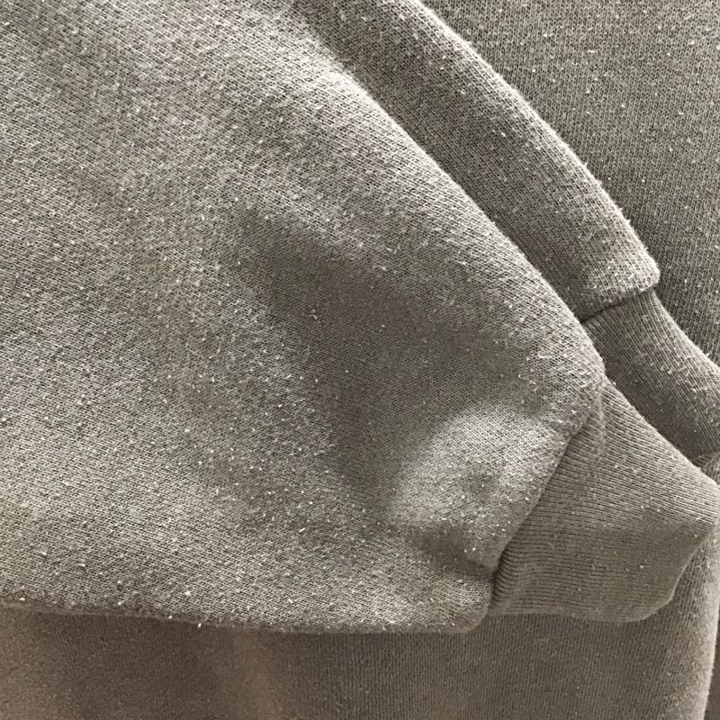 ダブルタップス WTAPS トレーナー 長袖 長袖トレーナー スウェット クルーネック リブスウェットカットソー 1 ロゴ、文字 カーキ / カーキ / メンズ USED 古着 中古 10114379