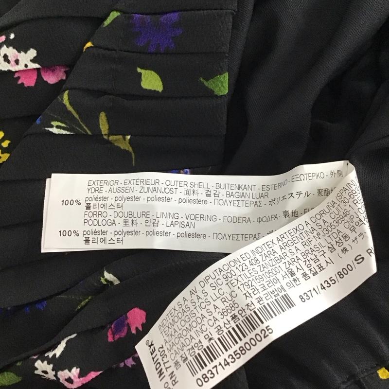 ザラ ZARA TRAFALUC スカート ロングスカート ロングスカート フレアスカート カジュアルスカート プリーツ S プリント マルチカラー / マルチカラー / レディース USED 古着 中古 10136413