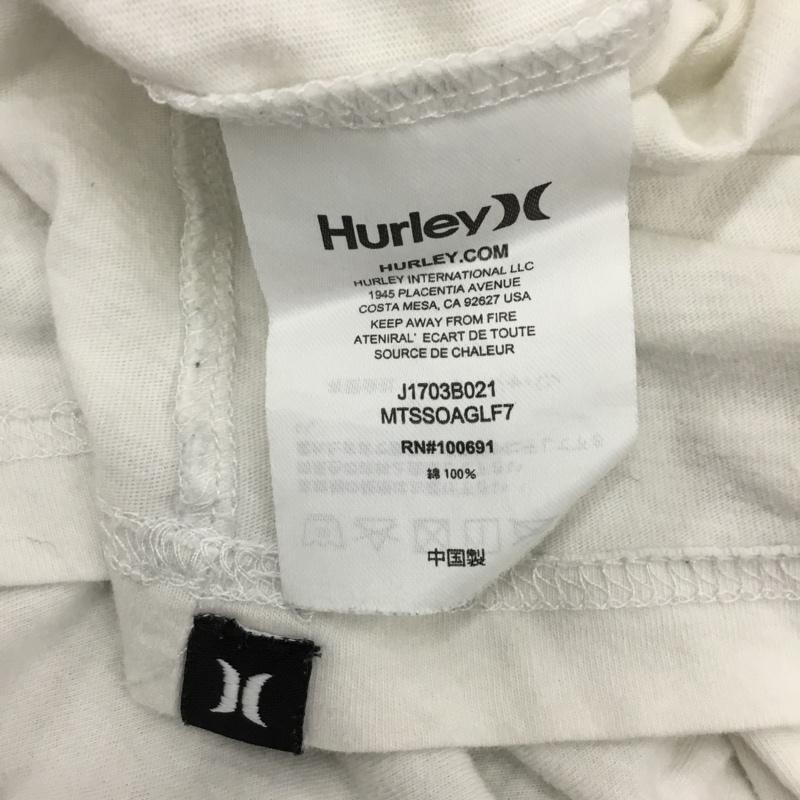 ハーレー Hurley Tシャツ 半袖 J1703B021 クルーネック S ロゴ、文字 白 / ホワイト / メンズ USED 古着 中古 10115544