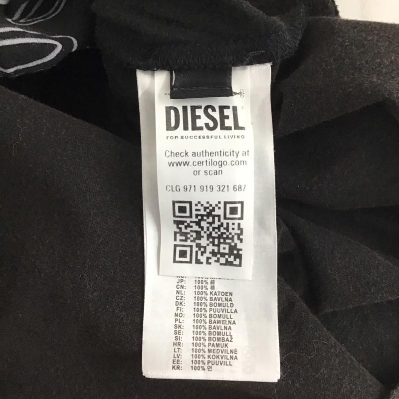 ディーゼル DIESEL Tシャツ 半袖 半袖カットソー プリントTシャツ クルーネックカットソー ラグラン M プリント マルチカラー / マルチカラー / メンズ USED 古着 中古 10137949