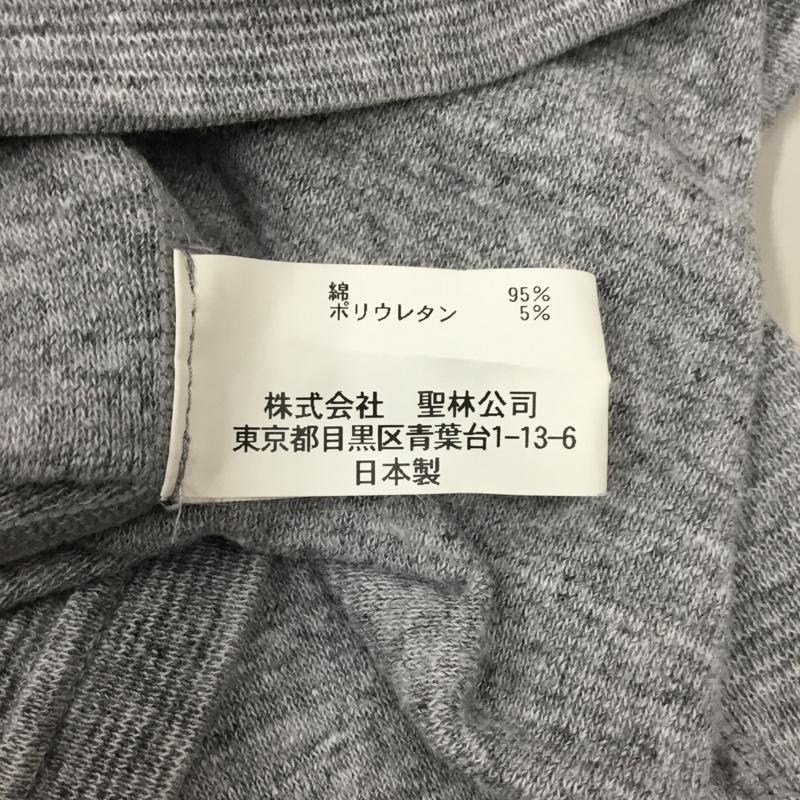 ハリウッドランチマーケット HOLLYWOOD RANCH MARKET カットソー 長袖 長袖カットソー Vネックカットソー ロングスリーブカットソー 2 無地 灰 / グレー /  メンズ USED 古着 中古 10112422