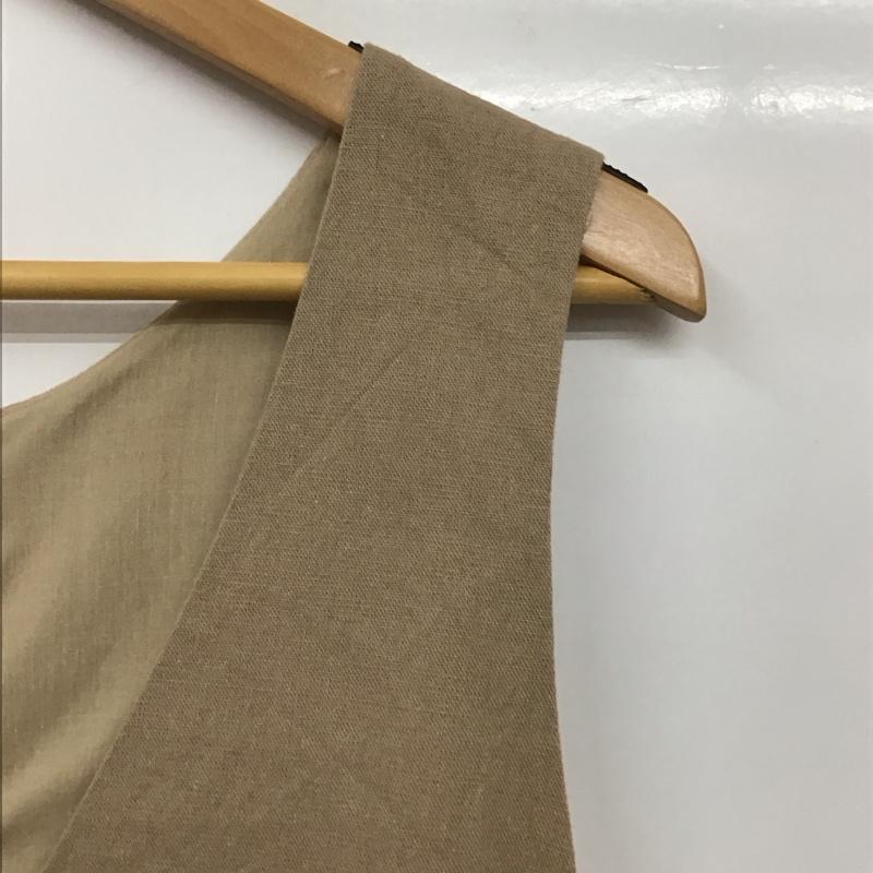 サマンサモスモス Samansa Mos2 タンクトップ タンクトップ ノースリーブ FREE 無地 ベージュ / ベージュ / レディース USED 古着 中古 10131666