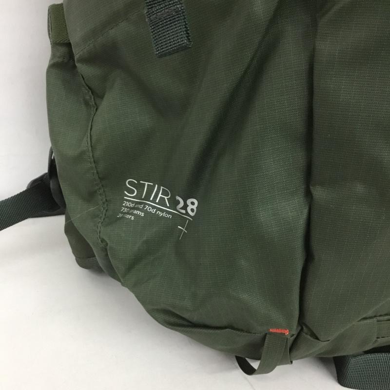 スーリー Thule リュックサック、デイパック リュックサック、デイバッグ STIR28 バックパック ハイキングパック ロゴ、文字 カーキ / カーキ / メンズ USED 古着 中古 10127050