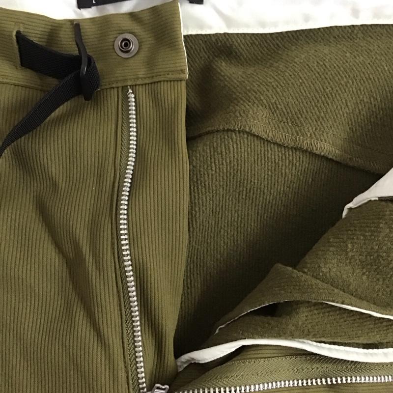 ザノースフェイス THE NORTH FACE パンツ ワークパンツ、ペインターパンツ nb81706 エクスプローラーコーデュロイパンツ ワイドパンツ L 無地 カーキ / カーキ /  メンズ USED 古着 中古 10126296