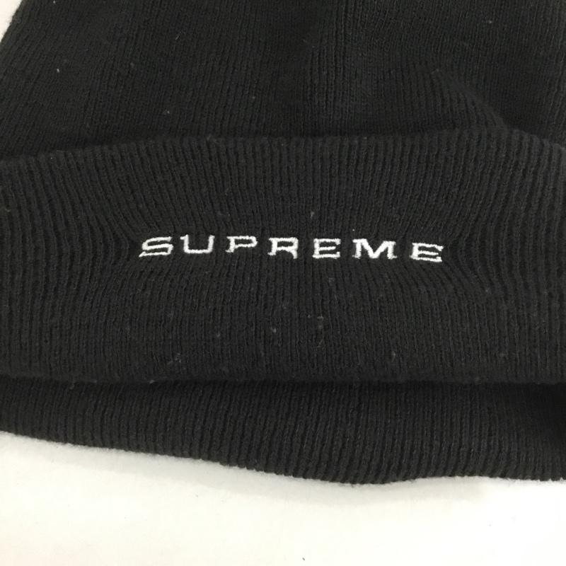 シュプリーム Supreme 帽子 ニット帽 DD1536-010 NIKE 21SS Snakeskin Beanie ロゴ、文字 黒 / ブラック / メンズ USED 古着 中古 10137141