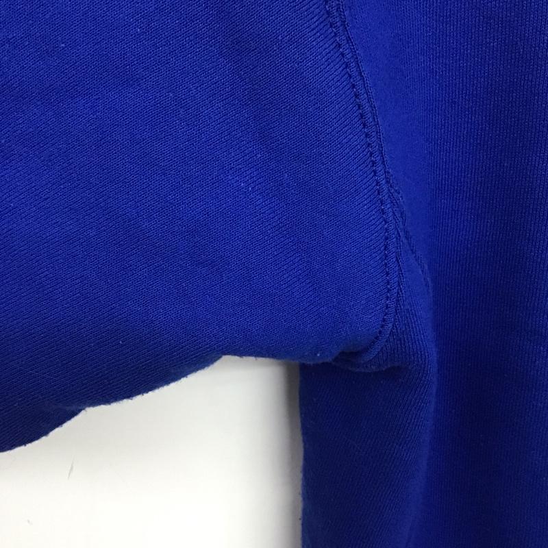 ラッセルアスレティック Russell Athletic パーカー 長袖 M プリント 青 / ブルー / メンズ USED 古着 中古 10134542