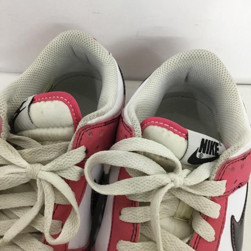 ナイキ NIKE スニーカー スニーカー 487116-101 ゴルフシューズ 23.5cm 23.5cm ロゴ、文字 白 / ホワイト / X 黒 / ブラック / X 桃 / ピンク / レディース USED 古着 中古 10148802